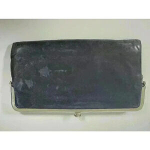 Hobo Black Leather Wallet black bifold‎